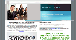 Desktop Screenshot of agilitharh.com.br